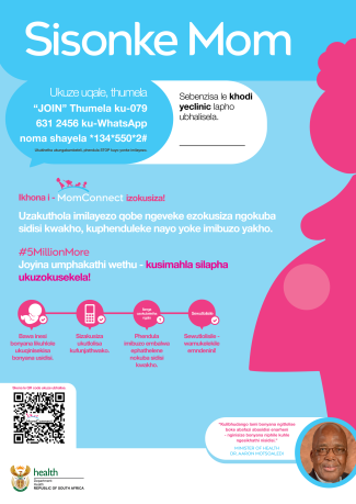 MomConnect Poster A2 Translations_Evergreen_Ndebele